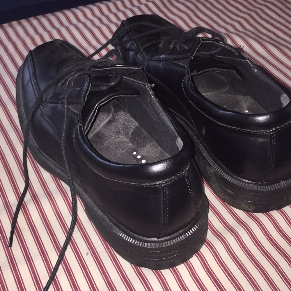 covington all black dress shoes
